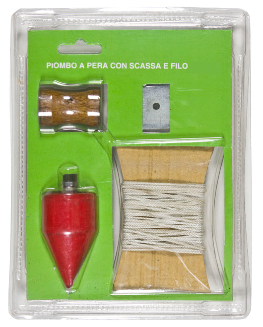 PIOMBO A PERA CON SCASSA E FILO GR. 300 DIMA STAR PZ 6,0