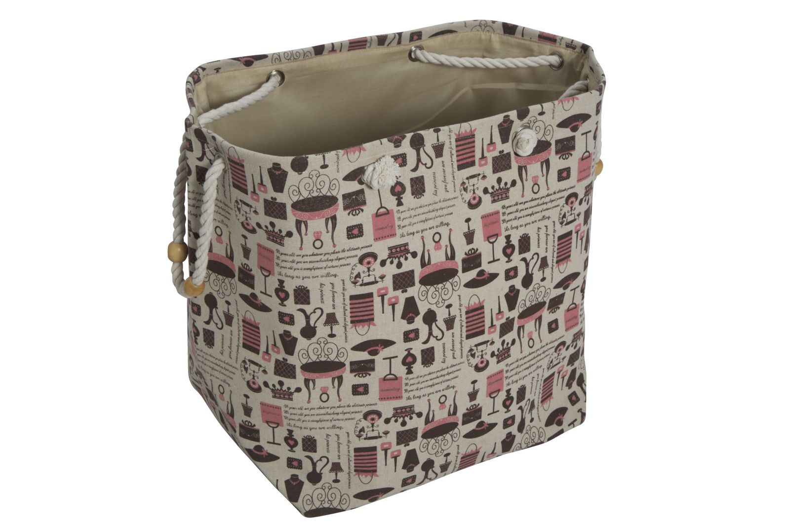 Cestone Home Bag 40x32x48 cm Cotone