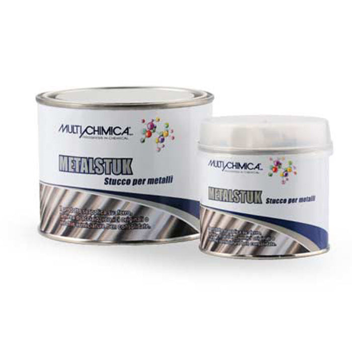 Stucco per metalli bicomponente 500 ml - Multichimica Metalstuk