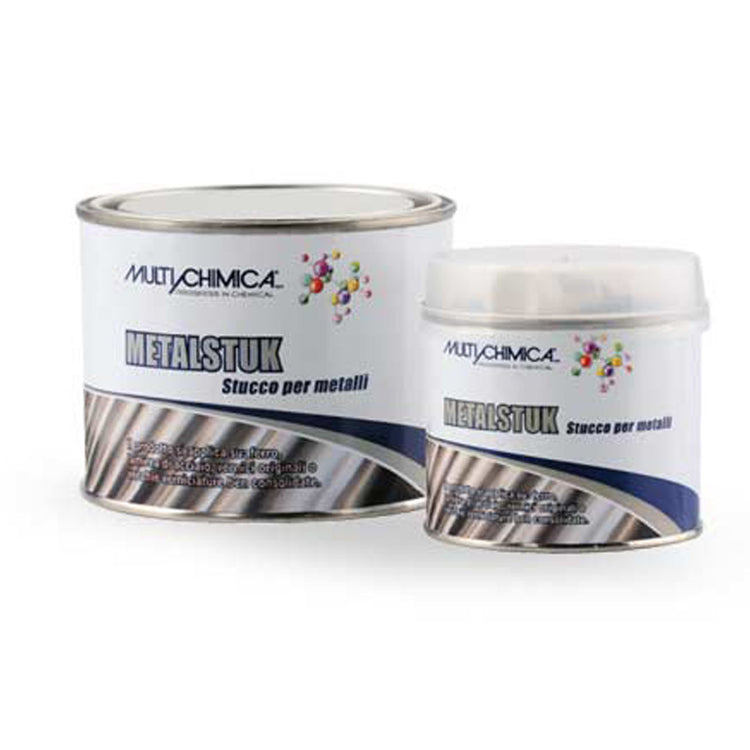 Stucco per metalli bicomponente 500 ml - Multichimica Metalstuk