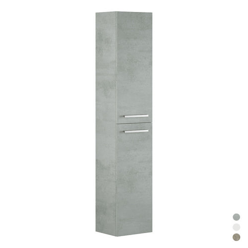 COLONNA BAGNO SOSPESA ATHENA/ALBERT 2 APERTURE (DA MONTARE) cm 150x30x25 Cemento DH