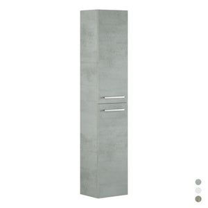 COLONNA BAGNO SOSPESA ATHENA/ALBERT 2 APERTURE (DA MONTARE) cm 150x30x25 Cemento DH