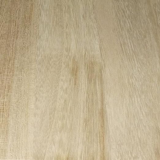 KIT da 10 pezzi - TAVOLA In LEGNO LAMELLARE MONO-STRATO - Levigato - Light Wood - Alluminio Vegetale - misura 10x2x100 cm