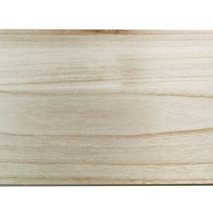 KIT da 10 pezzi - TAVOLA In LEGNO LAMELLARE MONO-STRATO - Levigato - Light Wood - Alluminio Vegetale - misura 10x2x203 cm