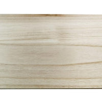 KIT da 10 pezzi - TAVOLA In LEGNO LAMELLARE MONO-STRATO - Levigato - Light Wood - Alluminio Vegetale - misura 5x2x203 cm