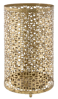 Porta Ombrelli Stick Glam Ø24x42 cm in Ferro Oro