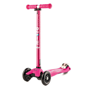 Monopattino 3 ruote Telescopico Max 70Kg Micro Maxi Deluxe Rosa