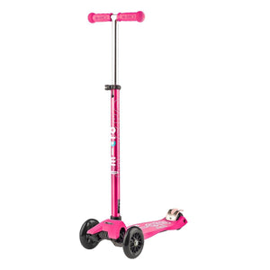 Monopattino 3 ruote Telescopico Max 70Kg Micro Maxi Deluxe Rosa