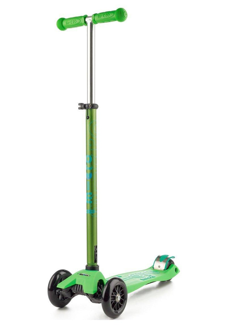 Monopattino 3 ruote Telescopico Max 70Kg Micro Maxi Deluxe Verde