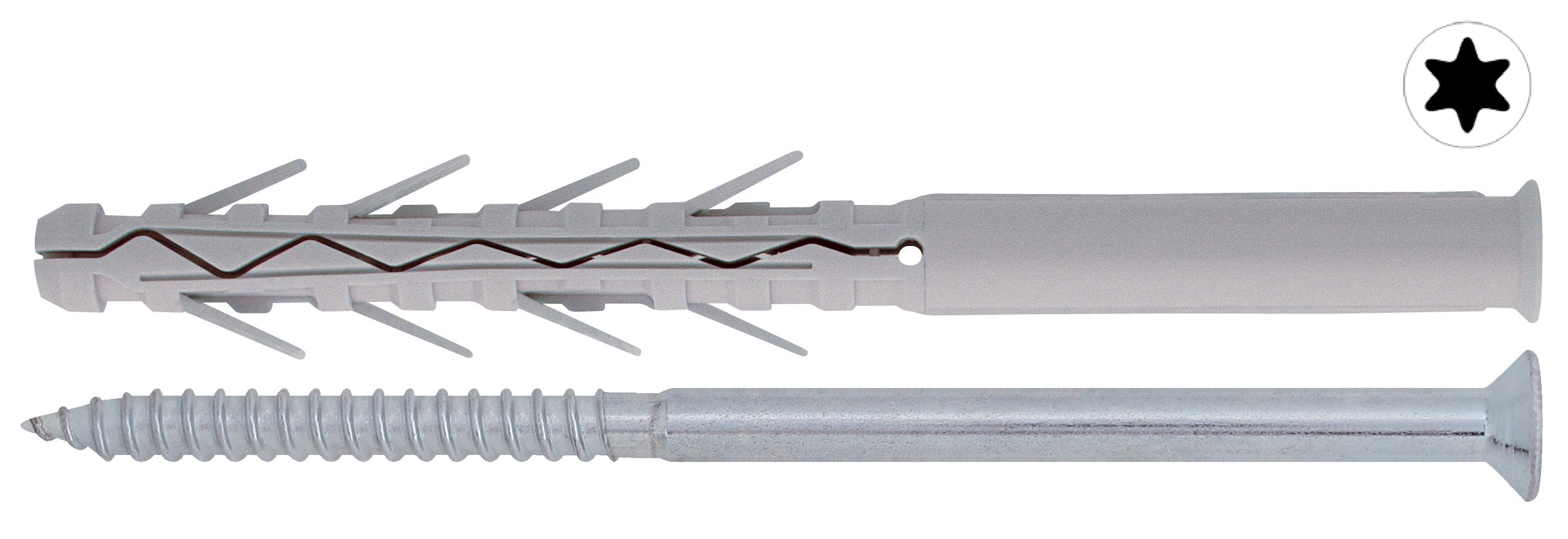 Friulsider tassello tup4 con vite torx 50 pz. mm.10x135 - Friulsider