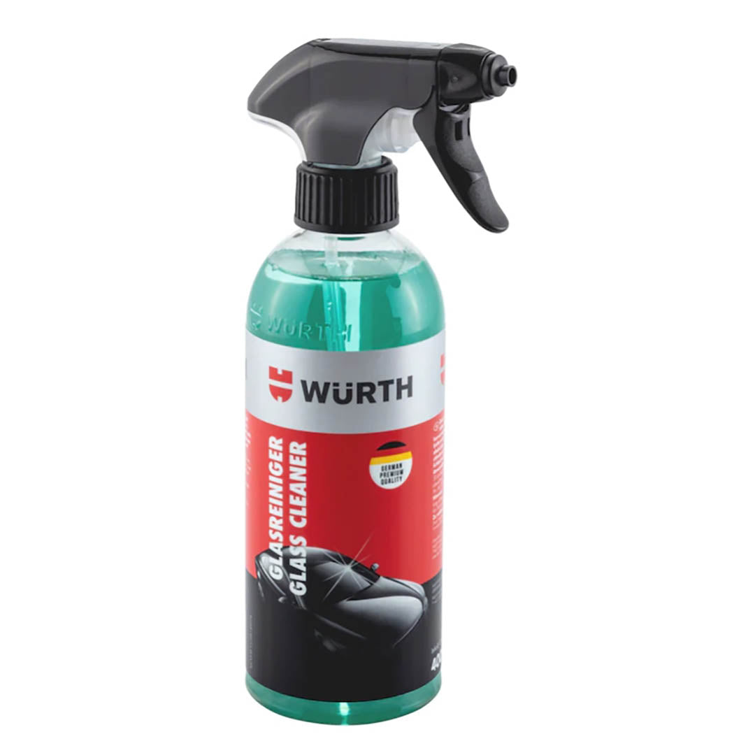 Pulitore vetri cristalli Detergente Spray Specchietti Parabrezza Auto 400 ml Wurth