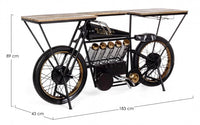 Consolle Bar 183x43x89h cm Moto Replica