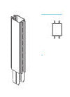 ZAF PROLUNGA X PIANTANA PARETE PANNA  CM.5X47  PZ 1,0