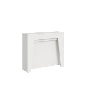 Consolle allungabile - ANEA Colore: Bianco Frassino, Dimensioni: 90x25/211