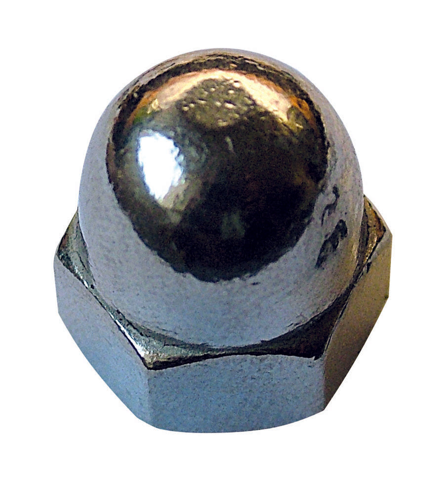 Utilia dado esagonale cieco acciaio inox  m3  8pz. (12 confezioni) - Utilia