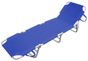 2pz playa lettino in alluminio blu cod:ferx.14549