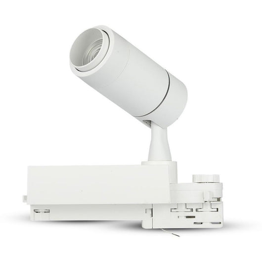 Luce da pista a LED 15 W con controllo blu 3 in 1 bianco