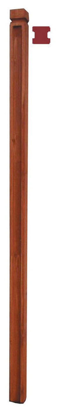 pali tipo lineare in legno trattati ed impregnati sezione cm 6x6 altezza cm 180h cod:ferx.14673.s