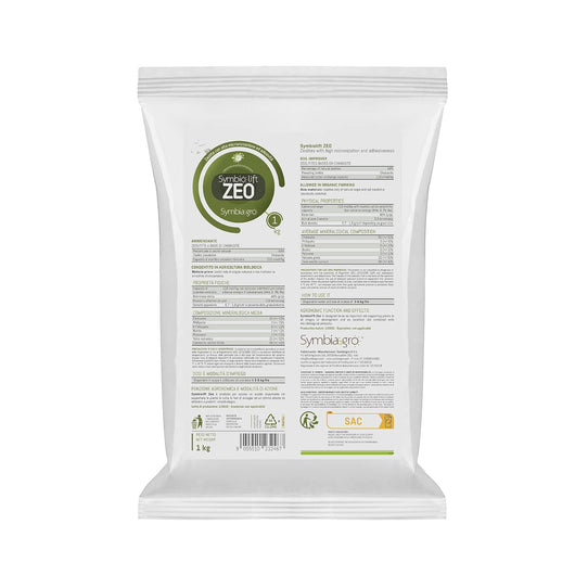 Symbiolift Zeo 1Kg Ammendante per agricoltura biologica a base di Zeolite Italiana (Chabasite) per Piante