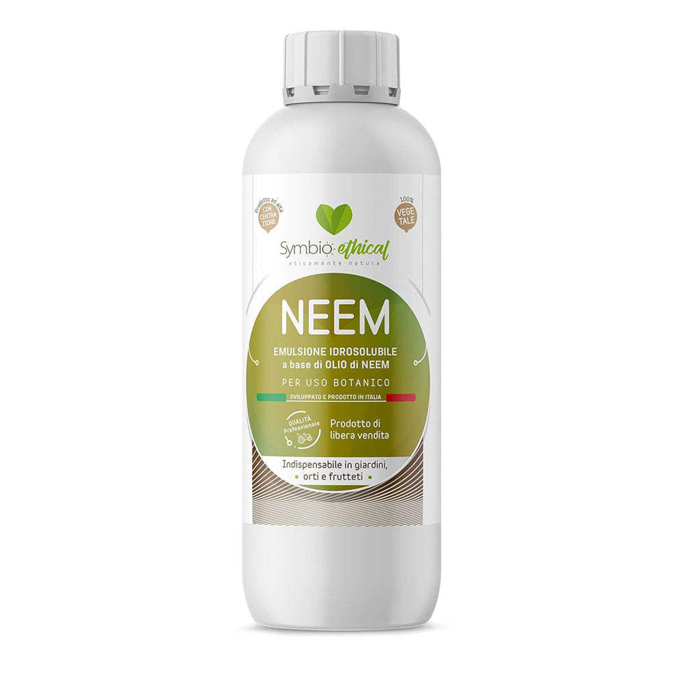 Symbioethical NEEM 500ml Emulsione Idrosolubile Naturale a base di Olio di Neem