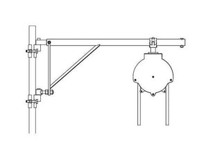 Carrucola Di Sicurezza Professionale Autofrenante System Block Portata 50 Kg Fune 16 Mm-Ft