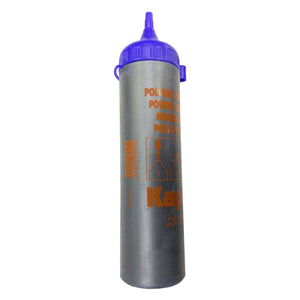 92512-Bottiglia Ricambio Polvere Tracciarighe Colore Blu 400 Grammi Per Kit Tracciarighe Con Impugnatura-Kapriol
