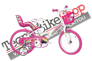 Bicicletta Bambina Dino Bikes Unicorn 16"