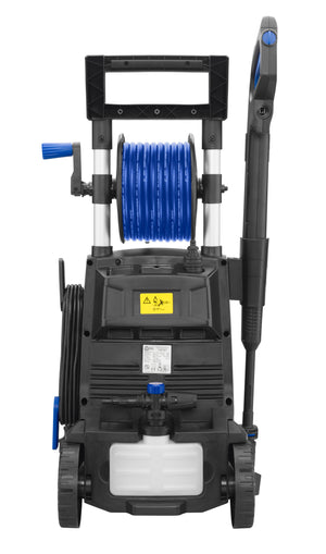 AR Blue Clean e-2000 HRD Idropulitrice ad Alta Pressione con Sonda Sturatubi e Patio Cleaner (2000 W, 150 bar, 440 l/h)