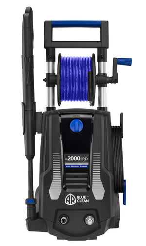 AR Blue Clean e-2000 HRD Idropulitrice ad Alta Pressione con Sonda Sturatubi e Patio Cleaner (2000 W, 150 bar, 440 l/h)