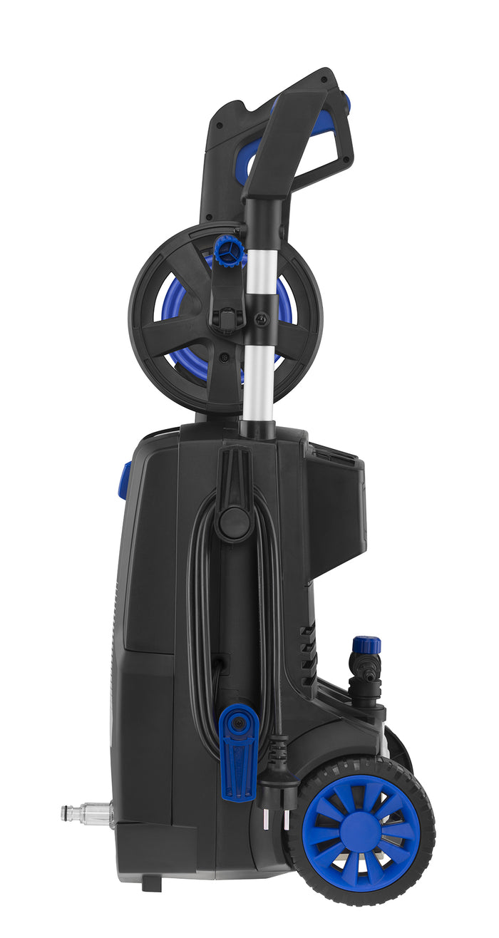 AR Blue Clean e-2000 HRD Idropulitrice ad Alta Pressione con Sonda Sturatubi e Patio Cleaner (2000 W, 150 bar, 440 l/h)