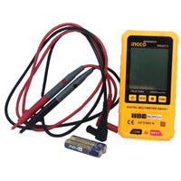 Multimetro digitale Tester con cavi e puntali inclusi Cat. III 600V Ingco DM6012