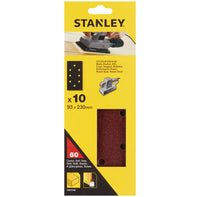 piranha/stanley x31100 10 fogli forati 93x230 gr.60 15132