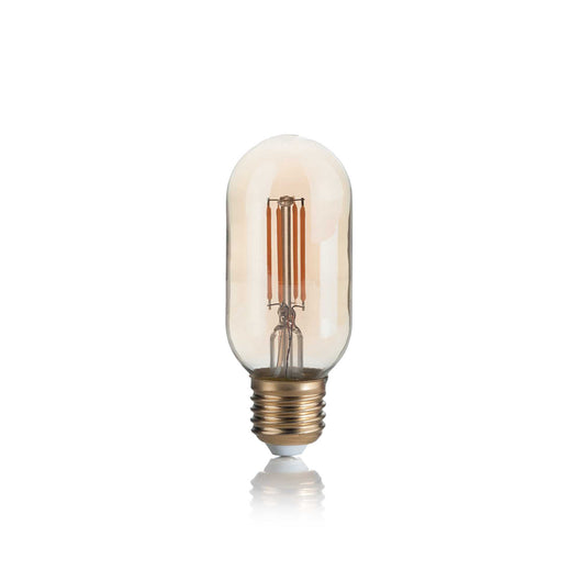 10 Lampadine Led Bombata E27 4 Watt 2200 K 300 Lm Vintage Ambra