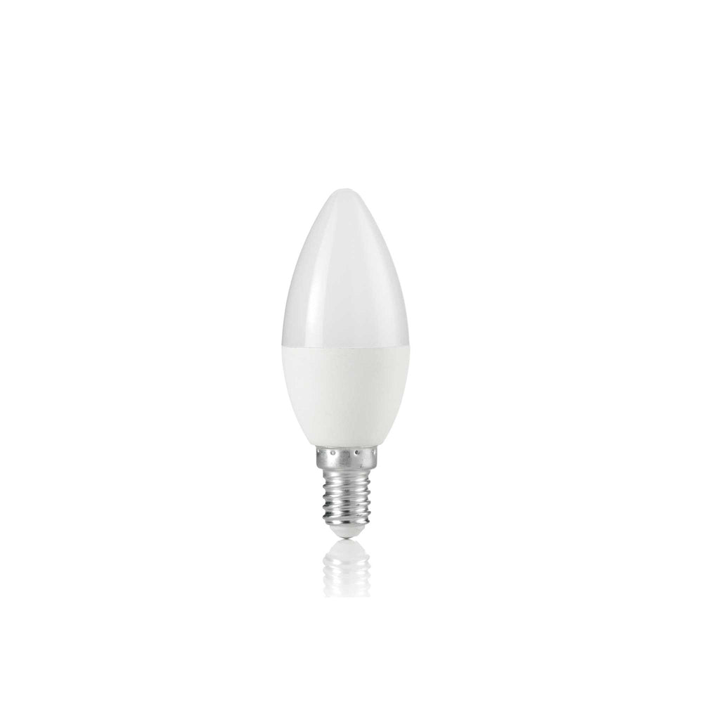 10 Lampadine Led Ovale E14 7 Watt 4000 K 600 Lm Bianca