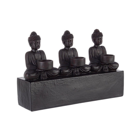 Decorazione 3 Buddha Seduti 40X10 - LAYLA