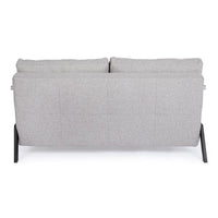 Divano letto 2 posti beige - ASHTON