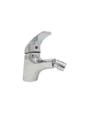 Miscelatore rubinetto bidet Cromo con 2 tubi flessibili