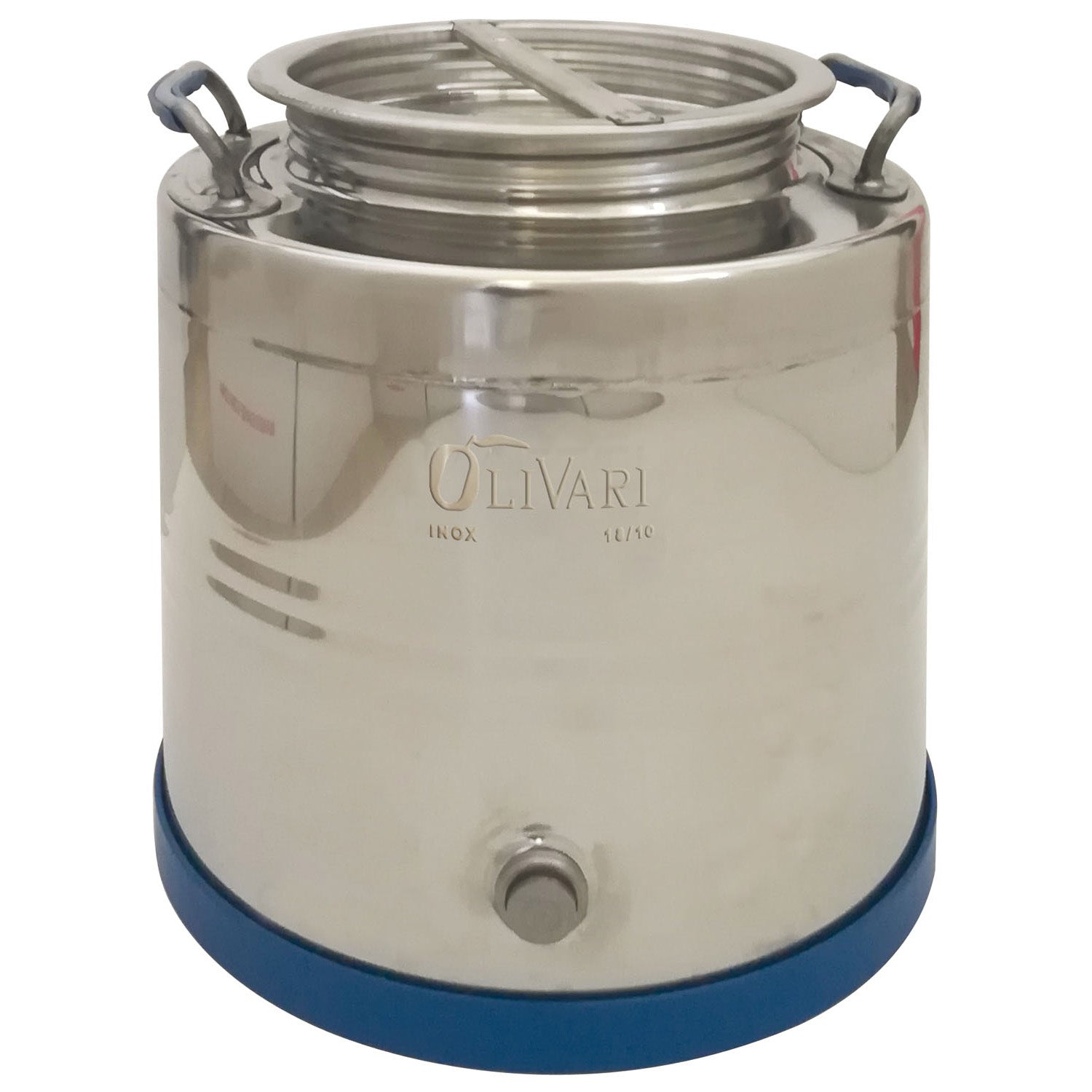 Olivari blindo - contenitore per olio in acciaio inox 30 lt