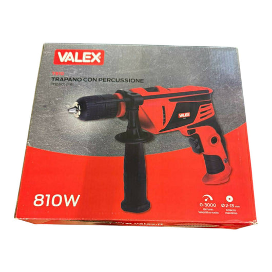 TRAPANO CON PERCUSSIONE ELETTRICO VALEX IMPACT DRILL T810