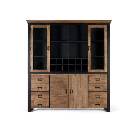 Credenza in legno di mango e metallo