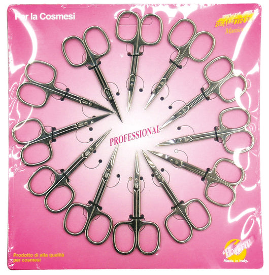 Set forbici per manicure 12 pezzi - 