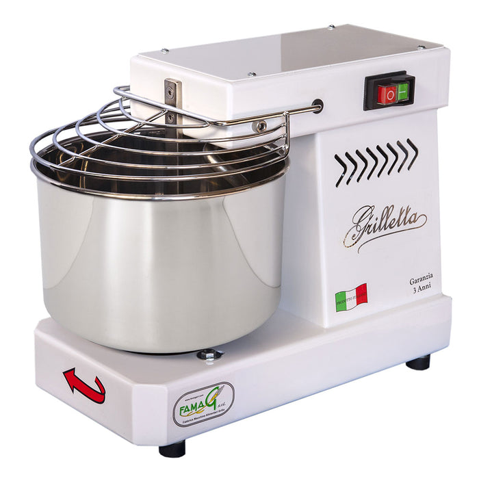 Impastatrice a Spirale Testa Fissa 5Kg 350W Famag Grilletta IM5/230