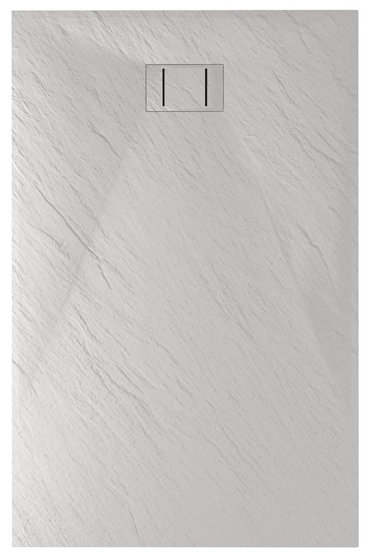 Piatto Doccia 70x120 cm Effetto Pietra Stone Bianco