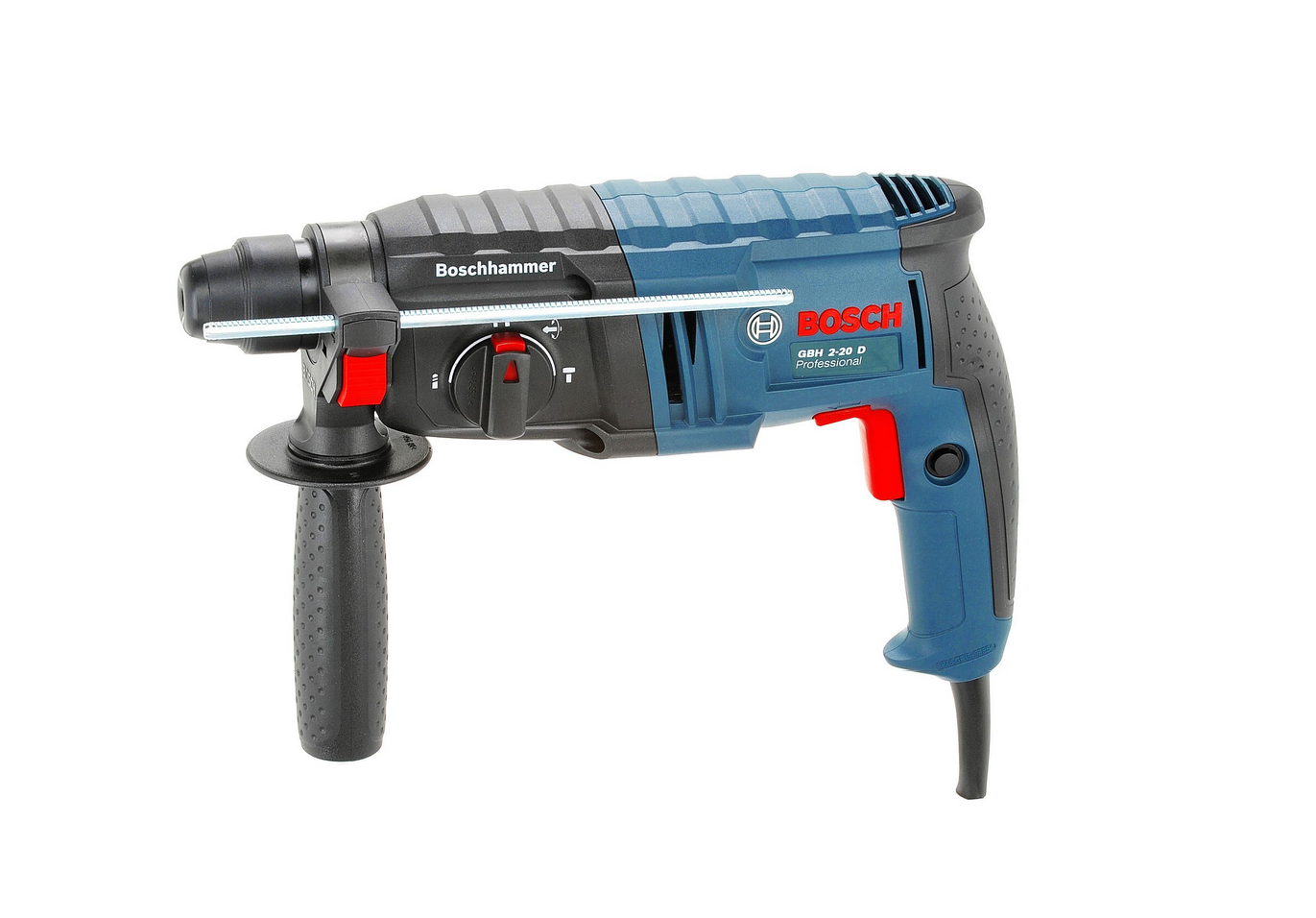 Bosch GBH 2-20 D Tassellatore Perforatore + Valigia + Sistema Aspirazione