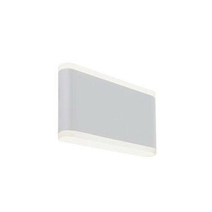 Applique Led 14W Esterno Lampada Parete Interno Illuminazione 4000k Wave Sovil Colore: Bianco