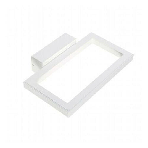 Applique da Esterno Led Lampada Parete Illuminazione Giardino Cornice Deco Sovil Colore: Bianco