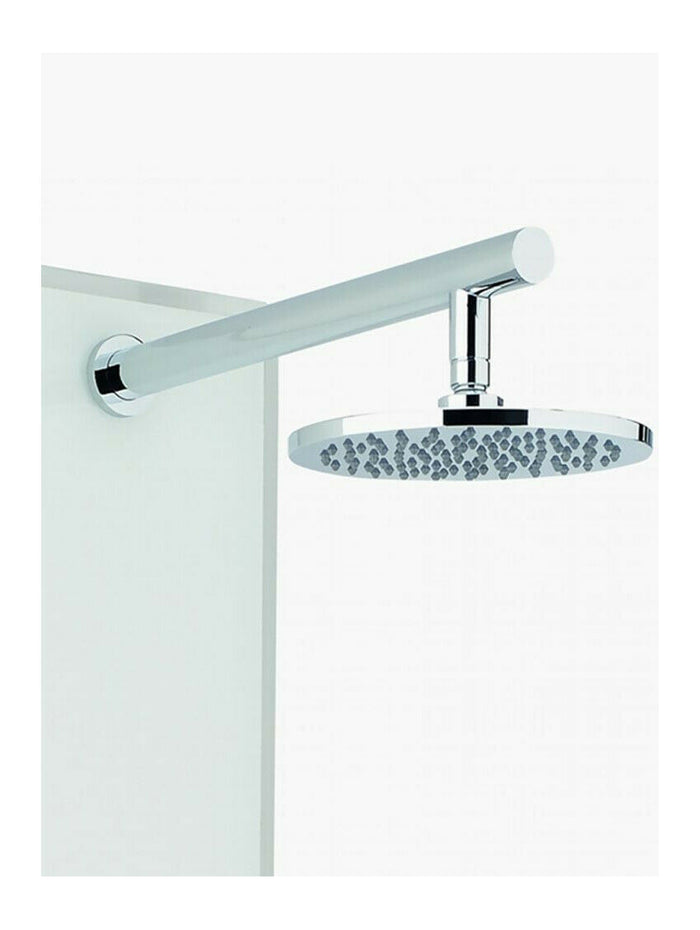 Colonna Doccia Vetro PVC Pannello Soffione Miscelatore Bagno Metaform Crystal