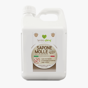 Symbioethical Sapone Molle -5LT Corroborante - Elevata Concentrazione - Potenziatore delle difese delle piante - Agricoltura biologica - Made in Italy