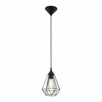 Lampada a Sospensione Lampadario Vintage Illuminazione Interno E27 Tarbes EGLO Dimensioni: Ø 175 mm