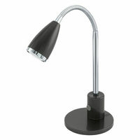 Lampada Scrivania Led Tavolo Ufficio Lettura Braccio Orientabile 3W Fox EGLO Colore Lampada: Nero